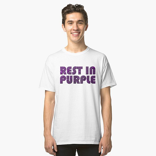 Men's Rest in Purple Prince Tribute T Shirt