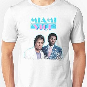 Miami Vice Crockett & Tubbs T Shirt