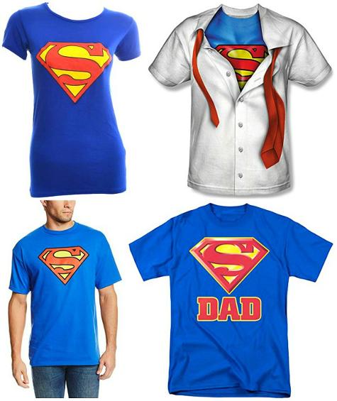 Superman T-shirts for Adults at 80sfashion.clothing
