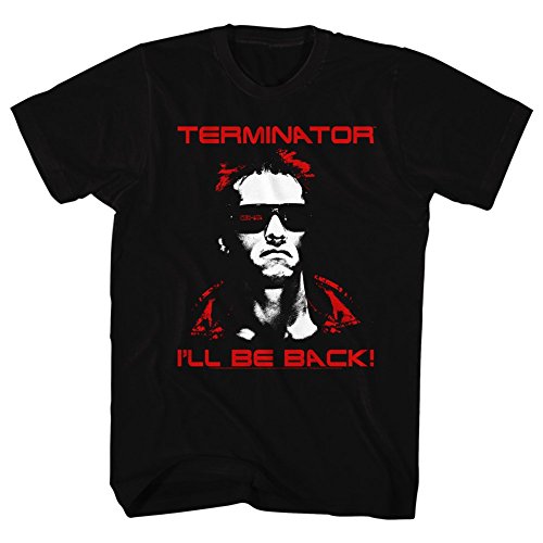 Terminator I'll Be Back Arnie T-shirt for Men